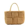 Bolsos de manoBolso de mano de felpa de moda - gran capacidad