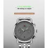 ANANKE - montre à quartz classique - étanche - acier inoxydable