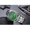 CHRONOS - montre à quartz élégante - avec strass - étanche - acier inoxydable