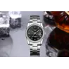 CHRONOS - snygg Quartz klocka - med strass - vattentät - rostfritt stål