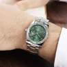 CHRONOS - montre à quartz élégante - avec strass - étanche - acier inoxydable