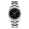 CHRONOS - snygg Quartz klocka - med strass - vattentät - rostfritt stål