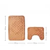 Baño & AseoAlfombrilla de baño/inodoro - antideslizante - 2 piezas