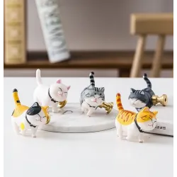 Maniglie decorative per mobili - ganci da parete - a forma di gatto