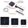 LED solpanel - med markspets - utomhusdekoration