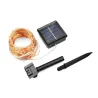 Faixa solar de LED - com estaca de chão - decoração externa
