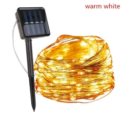 Faixa solar de LED - com estaca de chão - decoração externa