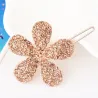 Crystal flower hair pinHair clips