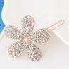 Crystal flower hair pinHair clips