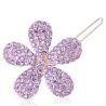 Épingle à cheveux fleur en cristal