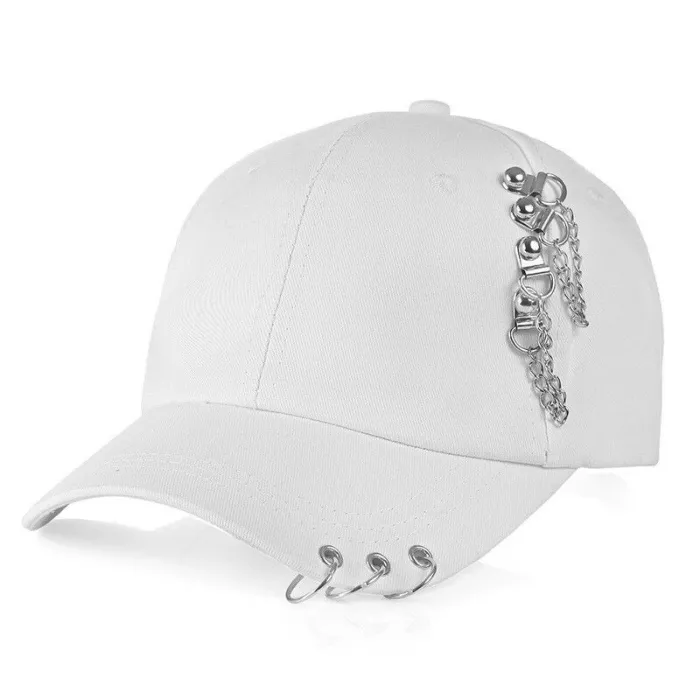 Baseball-lippis metallirenkailla - unisex