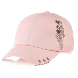 Baseballkappe mit Metallringen - Unisex