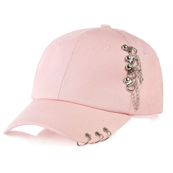 Baseballkappe mit Metallringen - Unisex