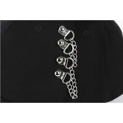 Baseballkappe mit Metallringen - Unisex