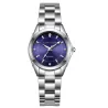 CHRONOS - montre à quartz de luxe en argent - acier inoxydable