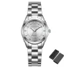 CHRONOS - luxury silver Quartz watch - stainless steelWatches