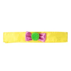 Klovnekjole - kostyme - fargerike striper / prikker
