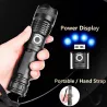 Z20 - XHP50 - 18650 akku - LED-taskulamppu - zoom - USB - vedenpitävä