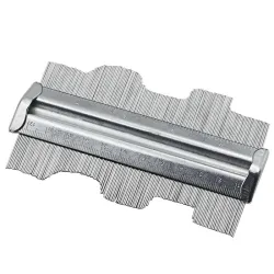 Gabarit de profil de contour professionnel - gabarit - outil pour carrelage / stratifié - 125 mm