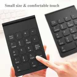 2.4GHz - numeric keypad numpad - 18 keys - wired / wirelessKeyboards