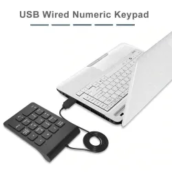 2.4GHz - numeric keypad numpad - 18 keys - wired / wirelessKeyboards