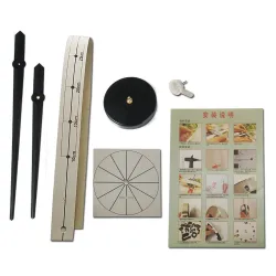 3D-seinäkello - akryyli DIY-tarra - peiliefekti