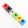 Taille-crayon en forme de blocs de construction - plastique - 10 pièces