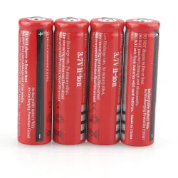 Batterie Li-Ion 18650 - rechargeable - 3.7V - 4000mAh