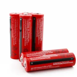 18650 Li-on akku - ladattava - 3,7 V - 4800 mAh