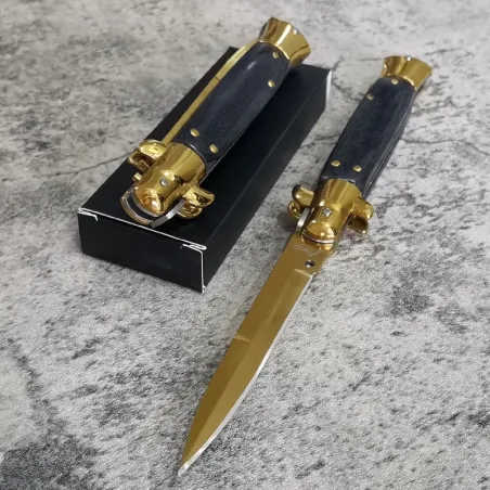 Folding pocket knife - steel blade - wooden handleKnives & Multitools