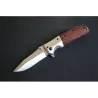 Sammenleggbar lommekniv - stålblad - palisanderhåndtak