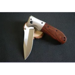 Folding pocket knife - steel blade - rosewood handleKnives & Multitools