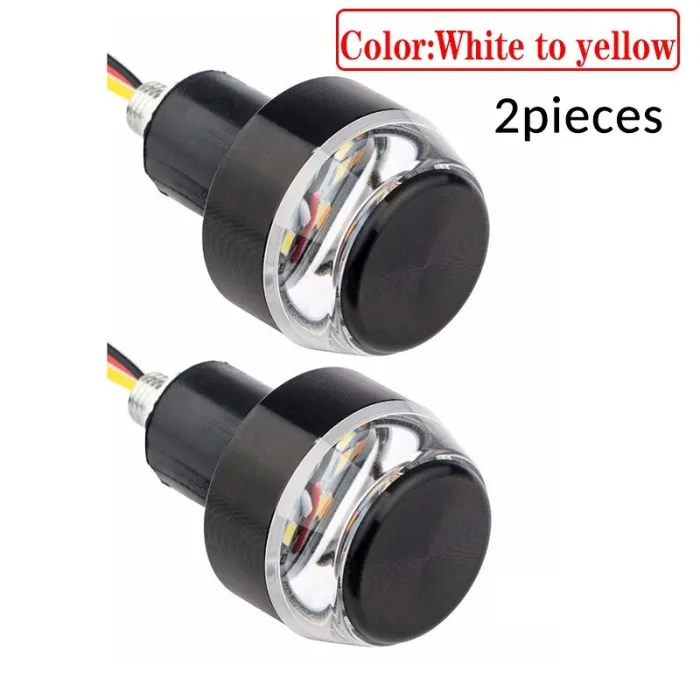 Motorrad Lenkerenden - LED Blinker - Wasserdicht - 2 Stück