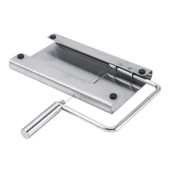 Multifunctional slicer - cheese / meet / vegetables - with 5 cutting wires - stainless steelTools