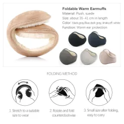 Warm winter earmuffs - unisexHats & Caps