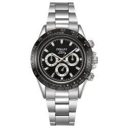 RelojesReloj de cuarzo de lujo - acero inoxidable