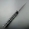 Couteau tactique pliable - conception de chaîne