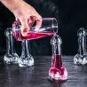 Glasskaraffel - for vin / cocktail / vann - penisform