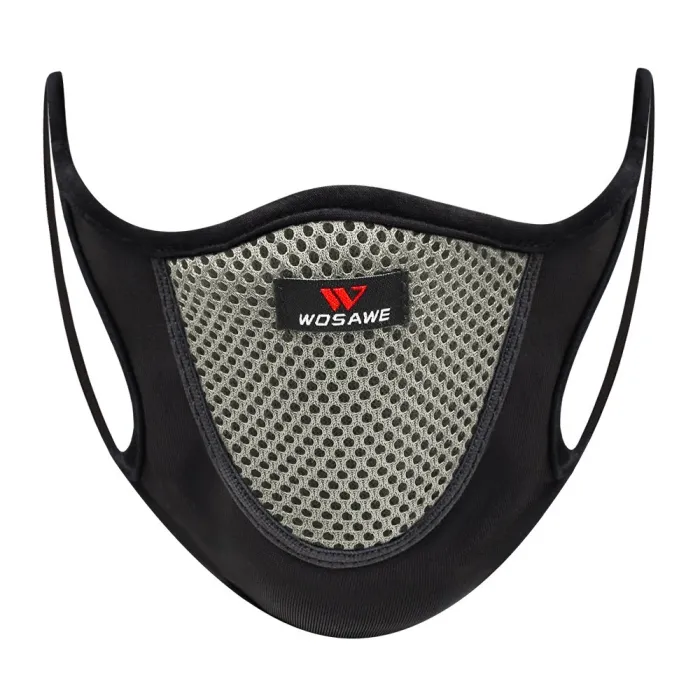 Cykelansigtsmaske - støvtæt - vindtæt - anti-forurening - mesh filter