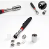 Teleskopisk mini magnetisk pick-up verktøy - med LED