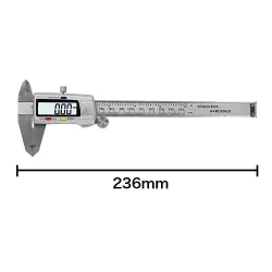 150mm - LCD - suwmiarka cyfrowa - stal nierdzewna - mikrometr elektronicznySuwmiarki