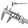 150mm - LCD - digital vernier caliper - rustfritt stål - elektronisk mikrometer
