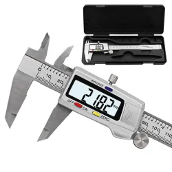 150mm - LCD - digital vernier caliper - stainless steel - electronic micrometerCalipers