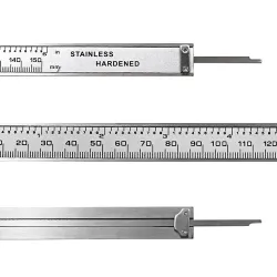 150mm - LCD - digital vernier caliper - rustfritt stål - elektronisk mikrometer
