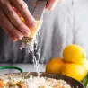 Rivjern i rustfritt stål - for ost - sjokolade - sitron / appelsinskall