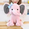 Plyschelefant - leksak - 25cm