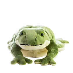 Grenouille verte en peluche - jouet