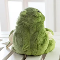 Pehmo vihreä sammakko - lelu