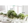 Plys grøn frø - legetøj