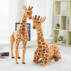 Realistische Giraffe - Plüschtier